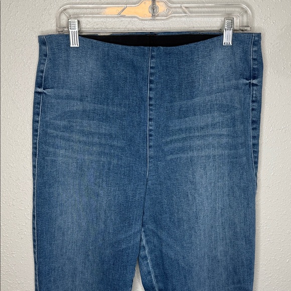 Frank & Eileen Women's Derry Illusion Pull-On Raw Hem Jeans Size 32 (14) - Picture 3 of 6
